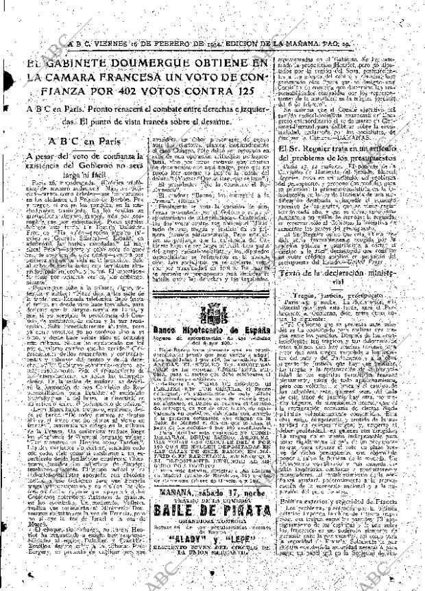 ABC MADRID 16-02-1934 página 29