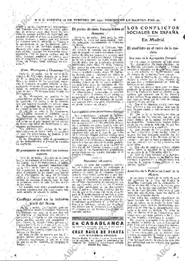 ABC MADRID 16-02-1934 página 30