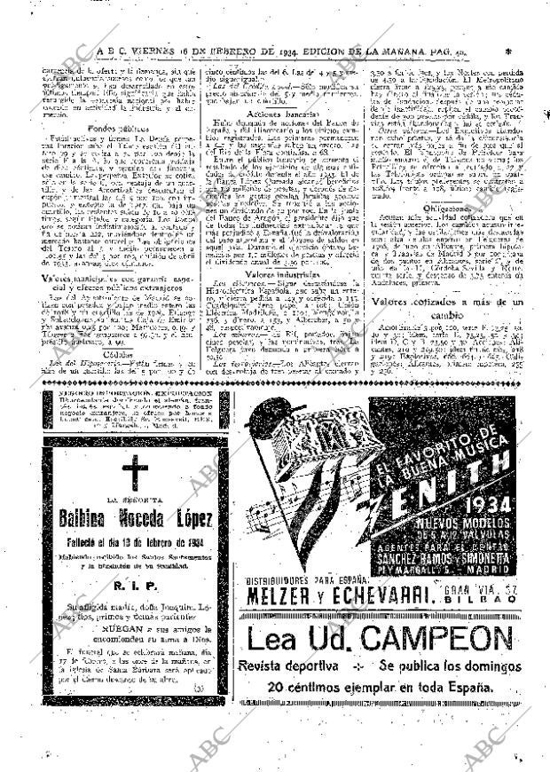 ABC MADRID 16-02-1934 página 40