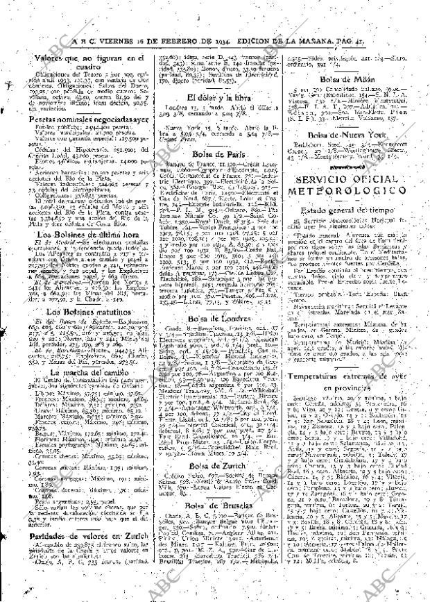 ABC MADRID 16-02-1934 página 41