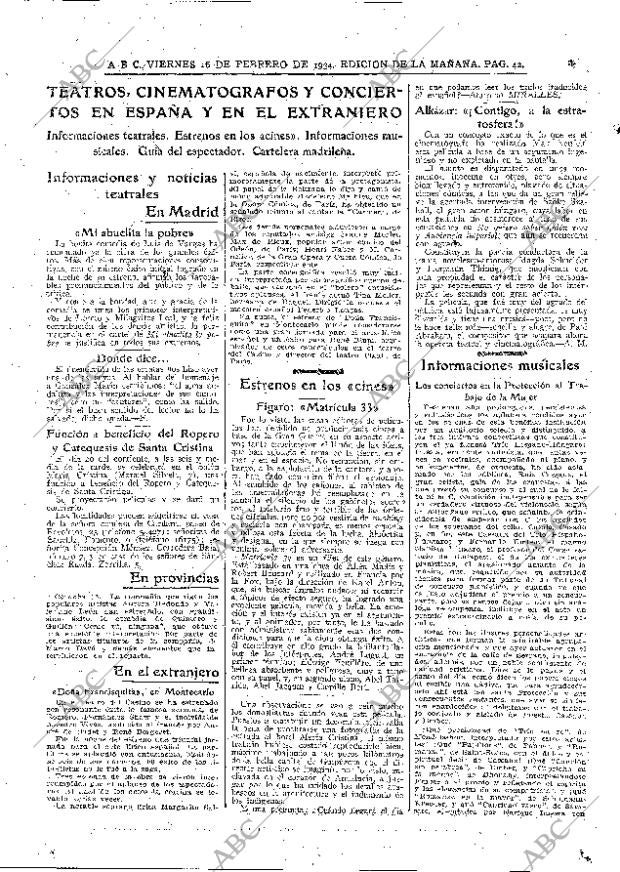 ABC MADRID 16-02-1934 página 42