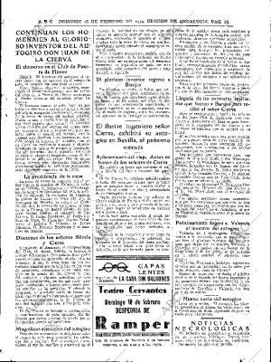 ABC SEVILLA 18-02-1934 página 25