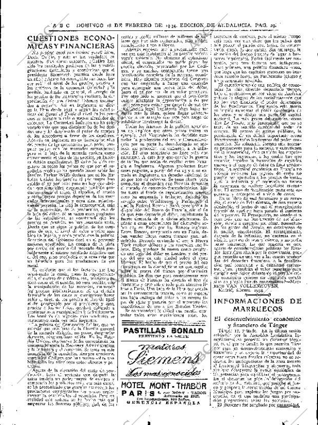ABC SEVILLA 18-02-1934 página 29