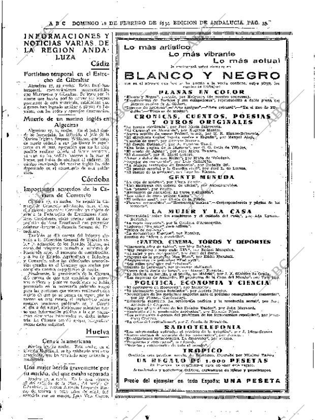 ABC SEVILLA 18-02-1934 página 33