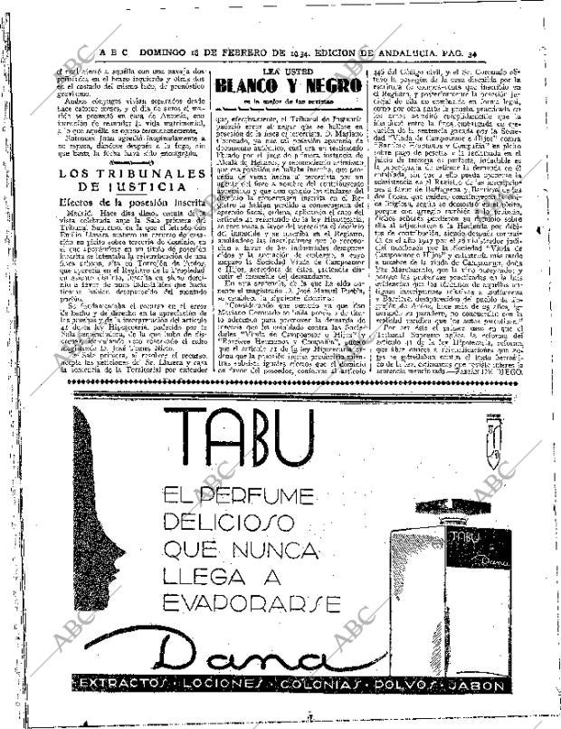 ABC SEVILLA 18-02-1934 página 34