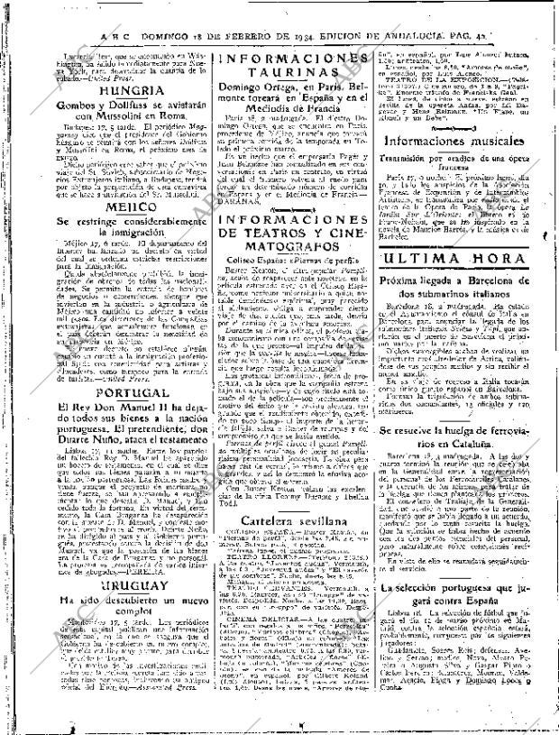 ABC SEVILLA 18-02-1934 página 40
