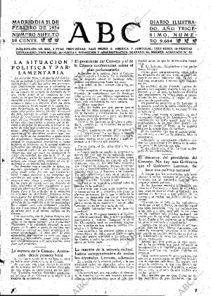 ABC MADRID 21-02-1934 página 15