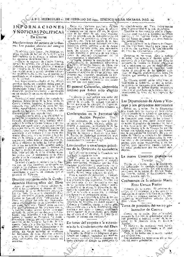 ABC MADRID 21-02-1934 página 29