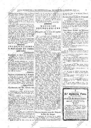 ABC MADRID 21-02-1934 página 42