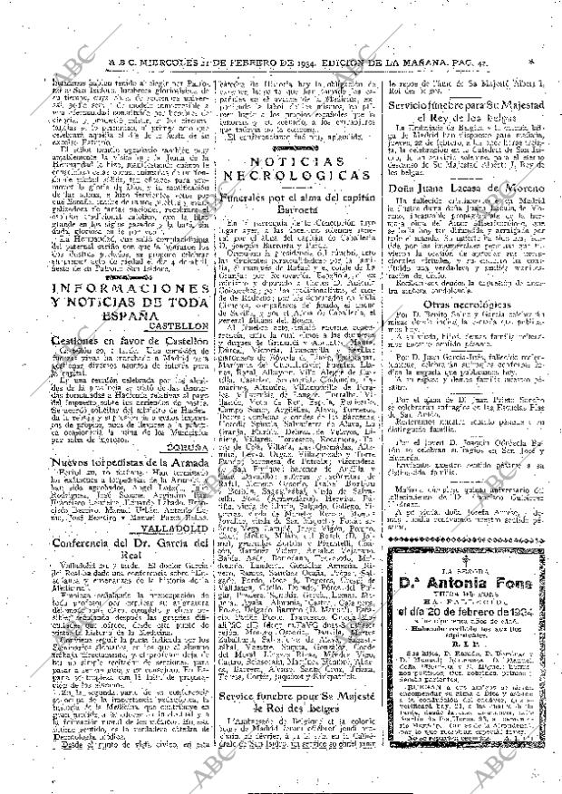 ABC MADRID 21-02-1934 página 42