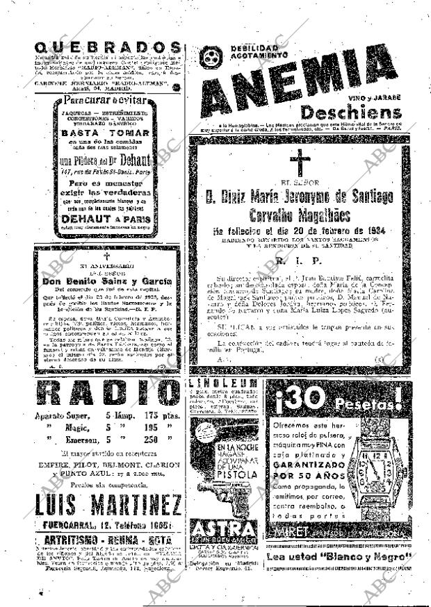 ABC MADRID 21-02-1934 página 48