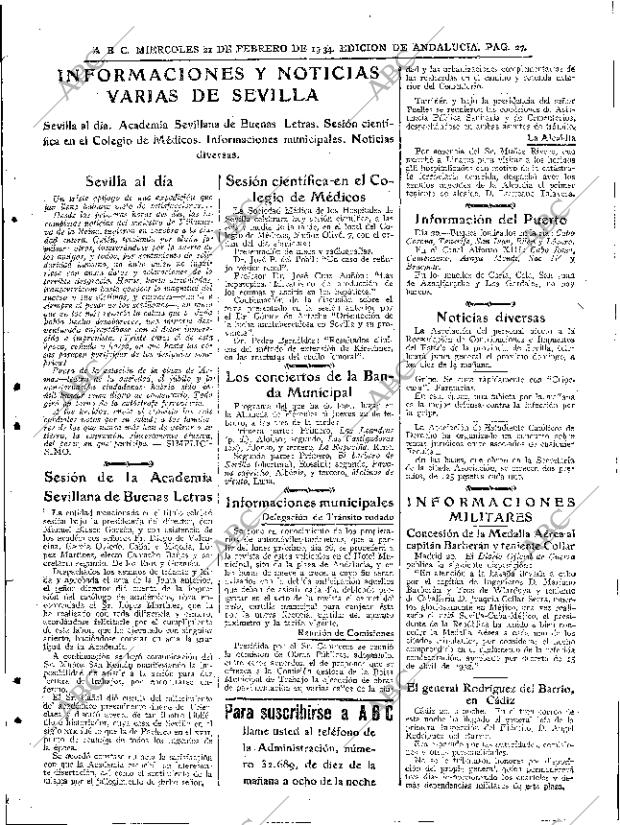 ABC SEVILLA 21-02-1934 página 27