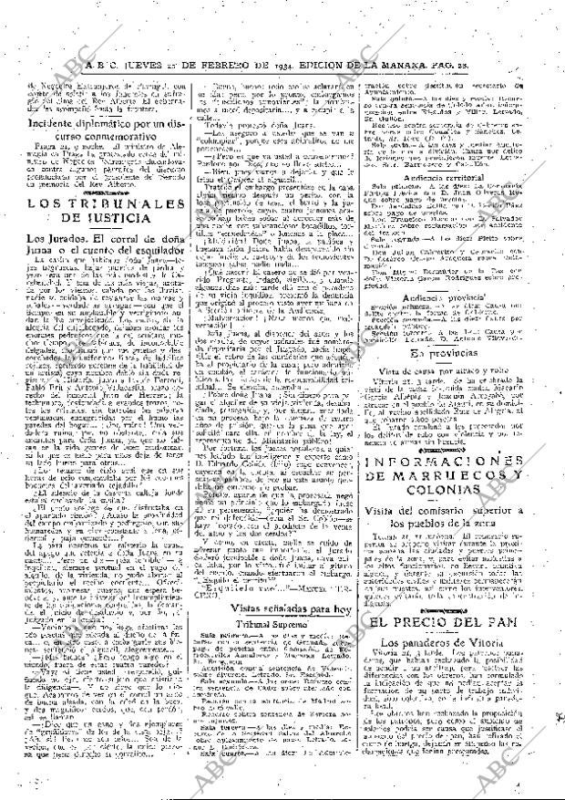 ABC MADRID 22-02-1934 página 28