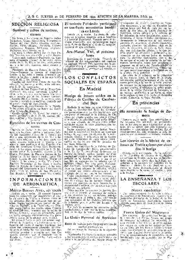 ABC MADRID 22-02-1934 página 34