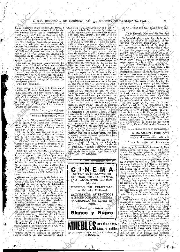 ABC MADRID 22-02-1934 página 37