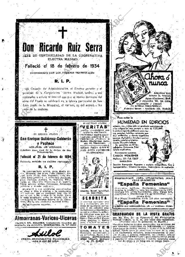 ABC MADRID 22-02-1934 página 55