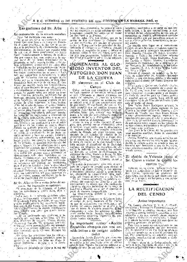 ABC MADRID 23-02-1934 página 17