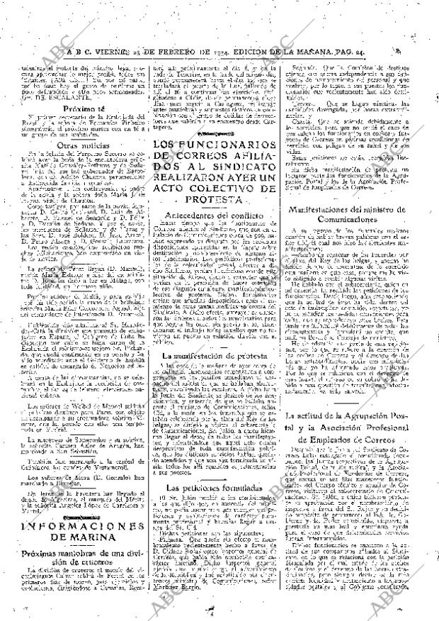 ABC MADRID 23-02-1934 página 24