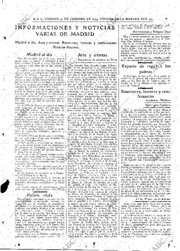 ABC MADRID 23-02-1934 página 33