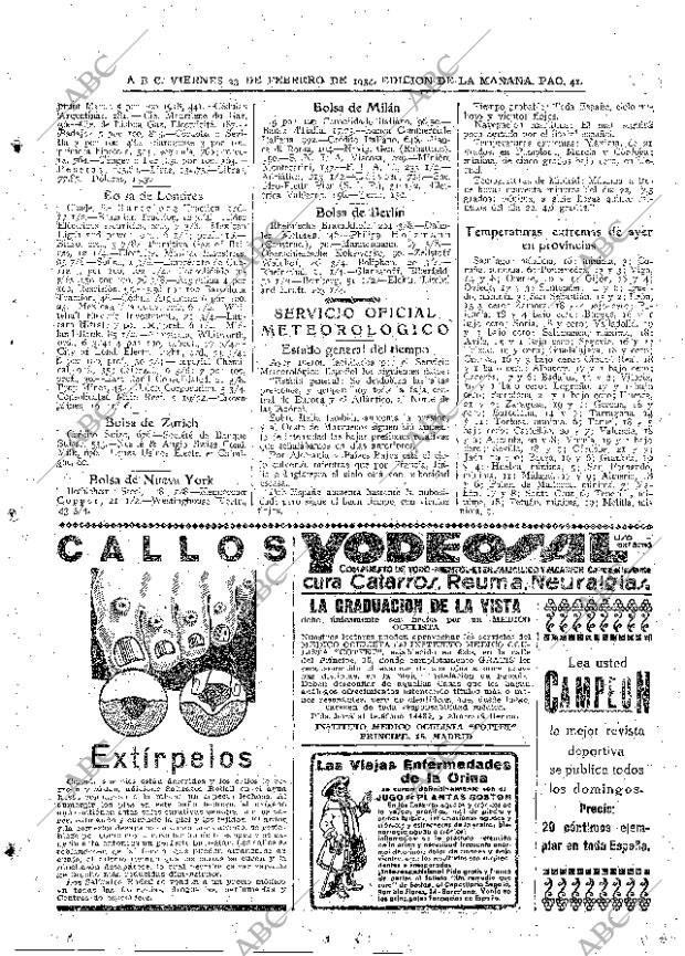 ABC MADRID 23-02-1934 página 41