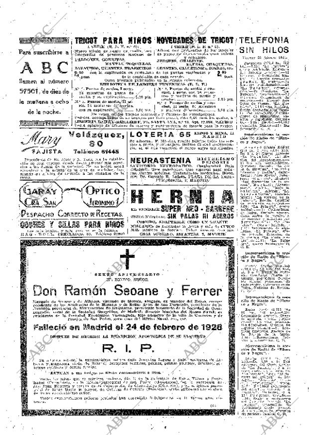 ABC MADRID 23-02-1934 página 42