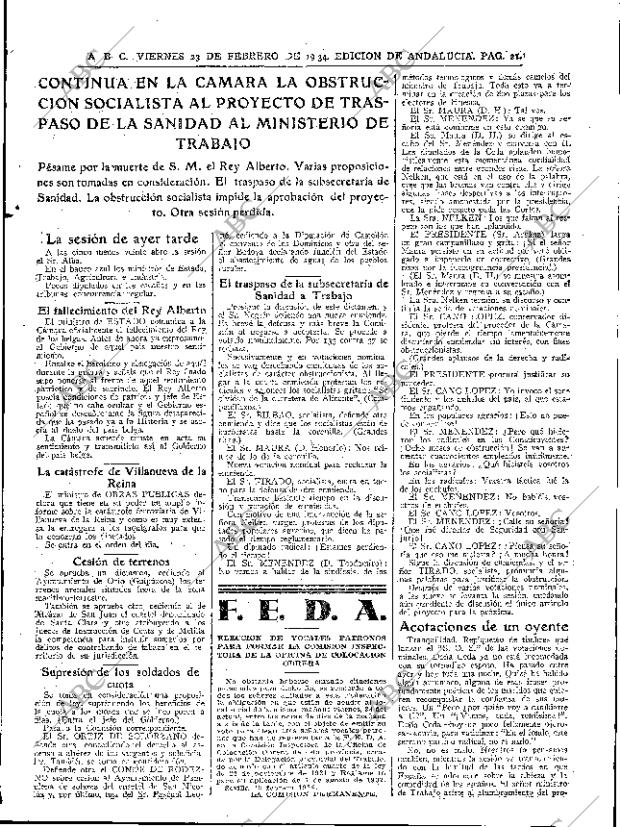 ABC SEVILLA 23-02-1934 página 21