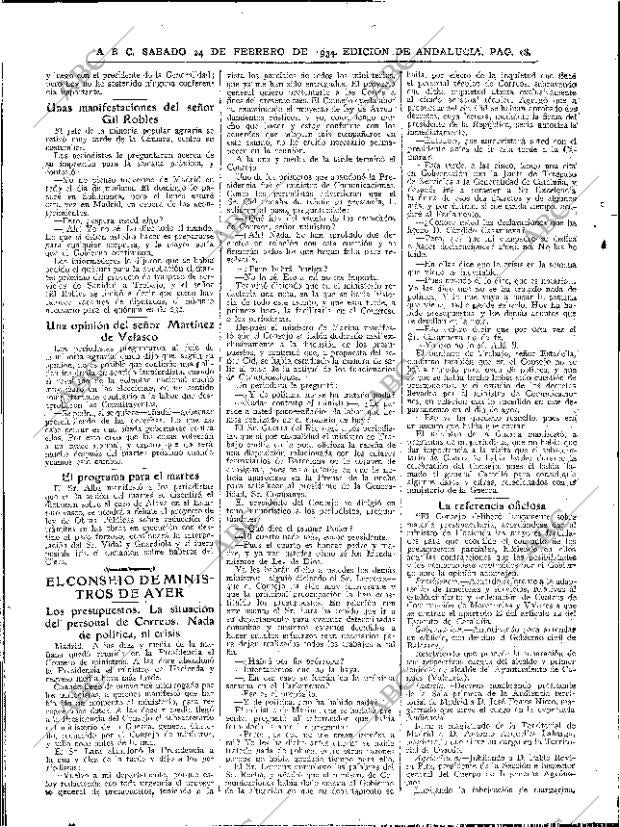 ABC SEVILLA 24-02-1934 página 18