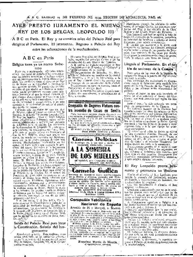 ABC SEVILLA 24-02-1934 página 26