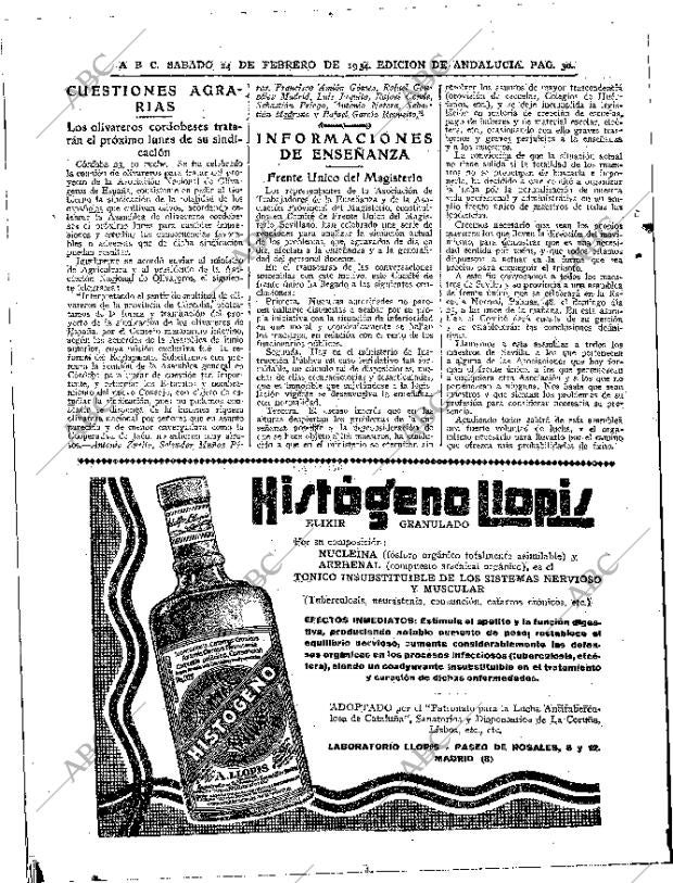 ABC SEVILLA 24-02-1934 página 30