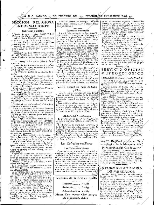 ABC SEVILLA 24-02-1934 página 45