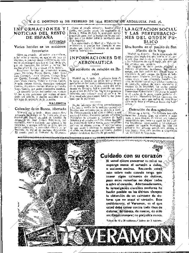 ABC SEVILLA 25-02-1934 página 36