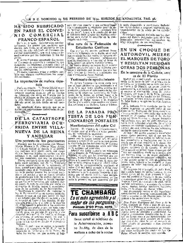 ABC SEVILLA 25-02-1934 página 38