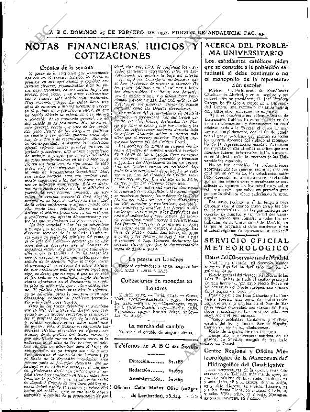 ABC SEVILLA 25-02-1934 página 43