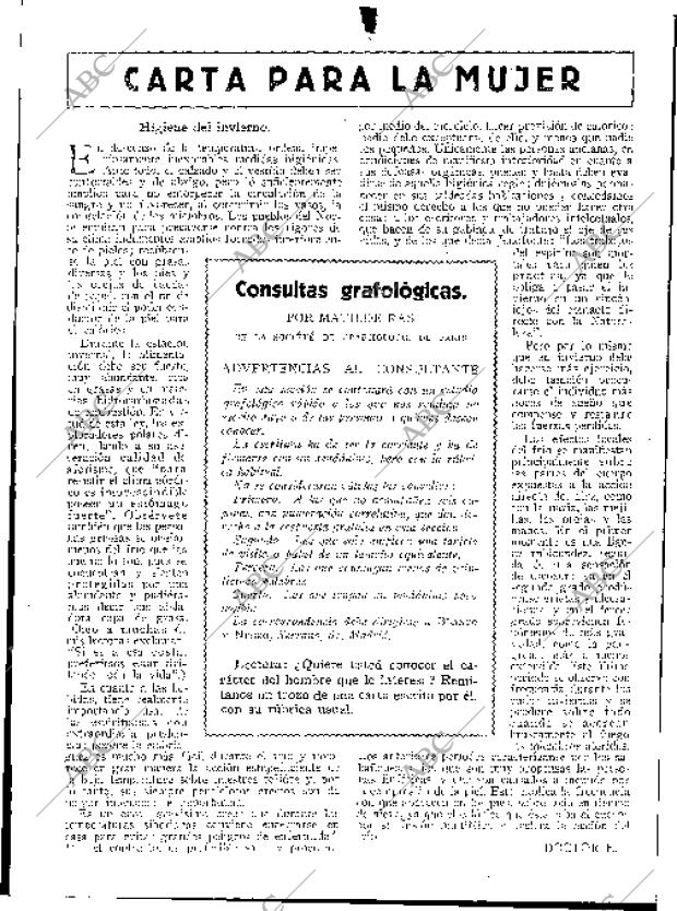 BLANCO Y NEGRO MADRID 25-02-1934 página 2