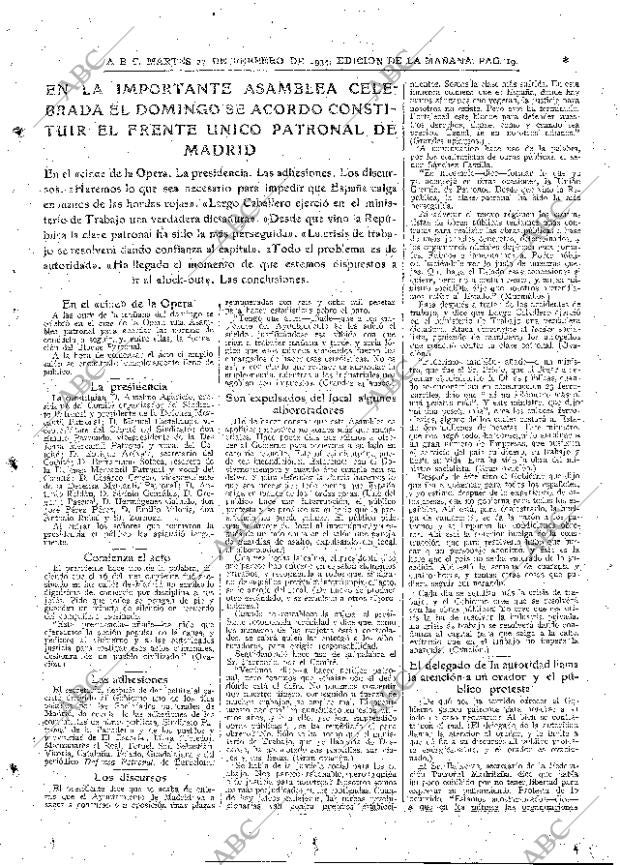 ABC MADRID 27-02-1934 página 19