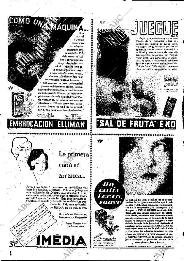 ABC MADRID 27-02-1934 página 2
