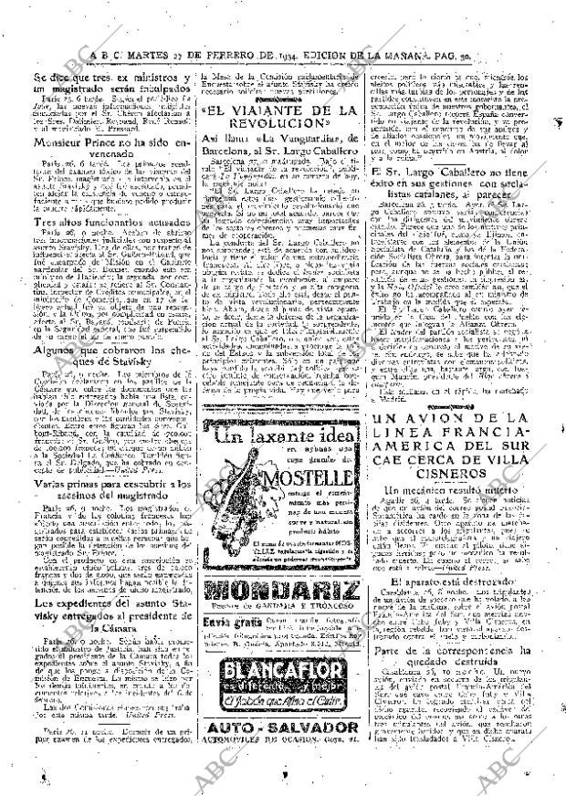 ABC MADRID 27-02-1934 página 30