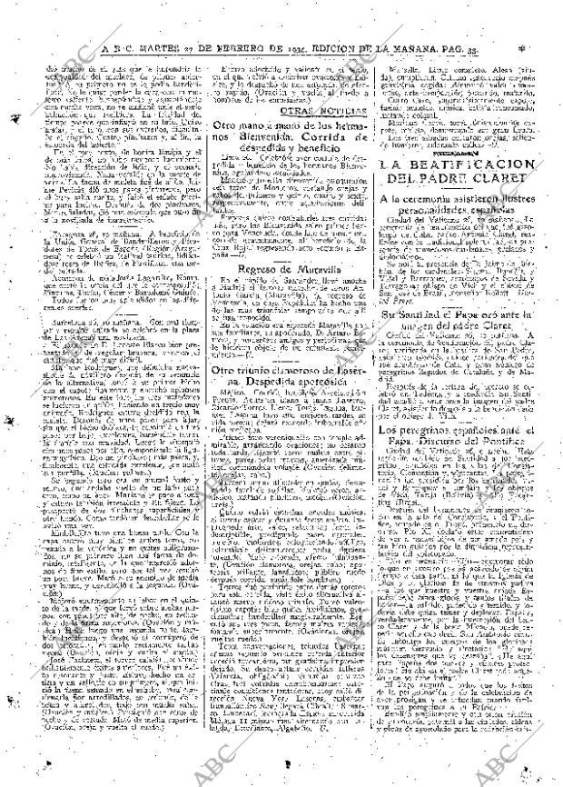 ABC MADRID 27-02-1934 página 33
