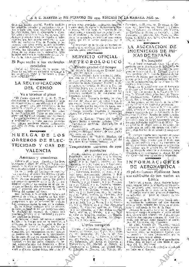 ABC MADRID 27-02-1934 página 34