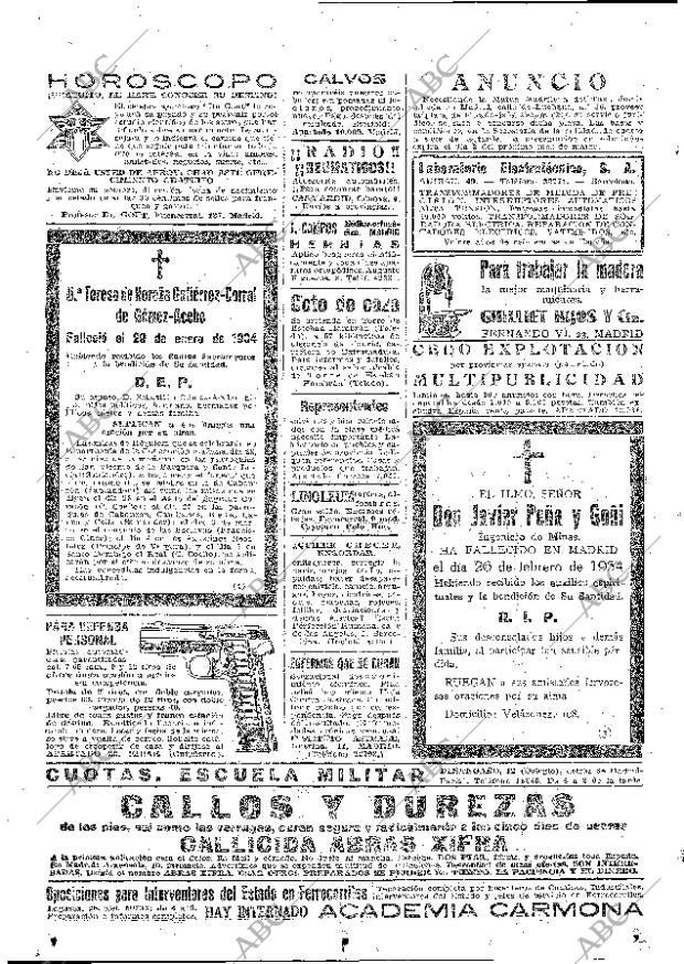 ABC MADRID 27-02-1934 página 58