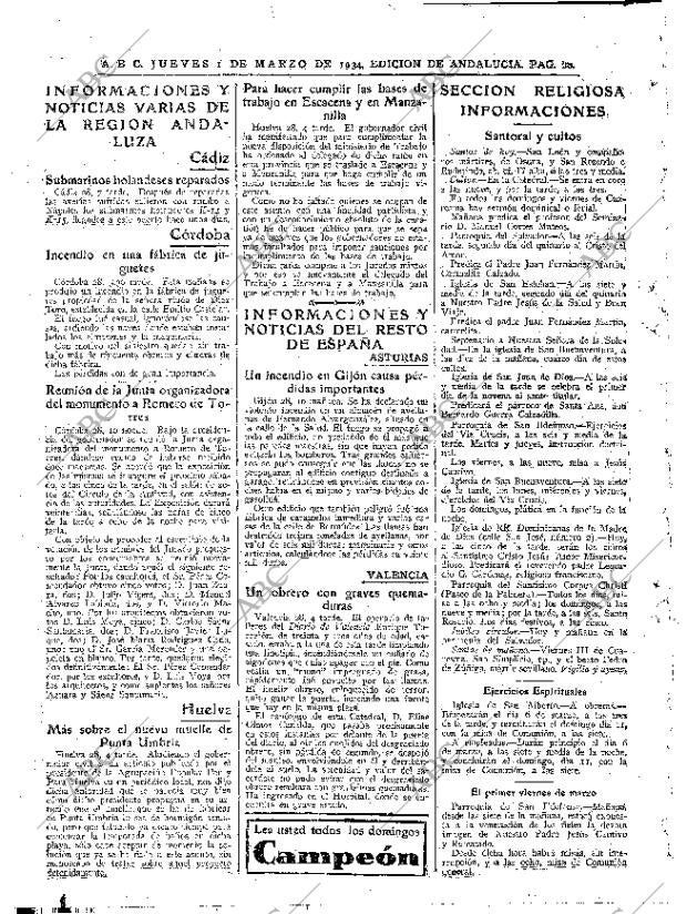 ABC SEVILLA 01-03-1934 página 26