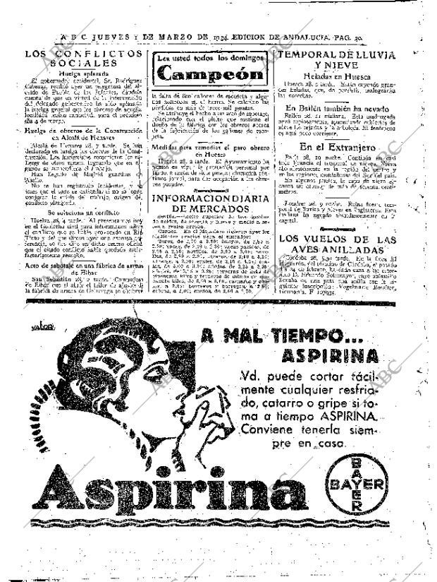 ABC SEVILLA 01-03-1934 página 28