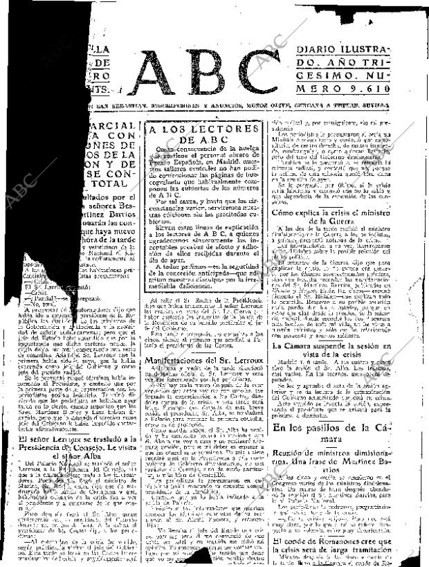 ABC SEVILLA 02-03-1934 página 1