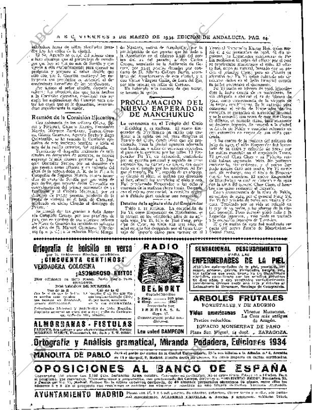 ABC SEVILLA 02-03-1934 página 20