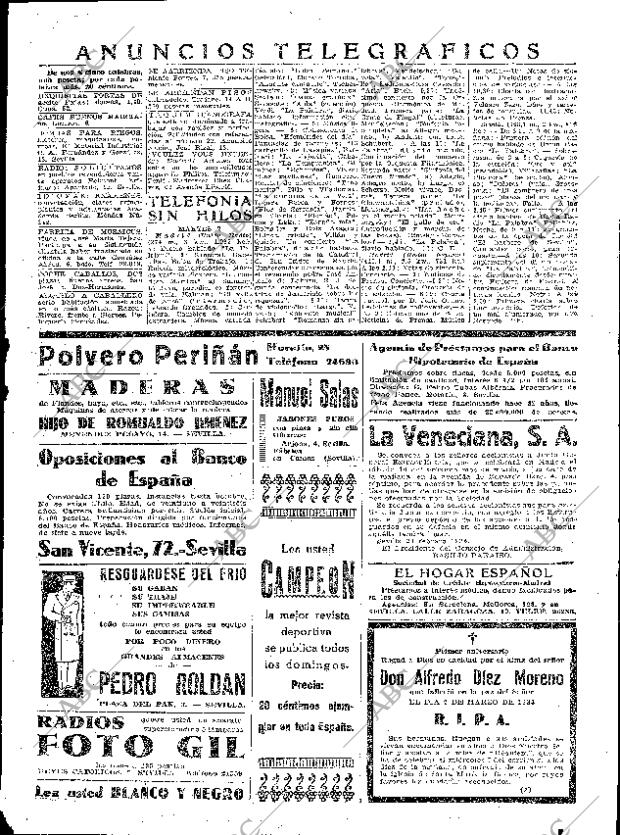 ABC SEVILLA 06-03-1934 página 23