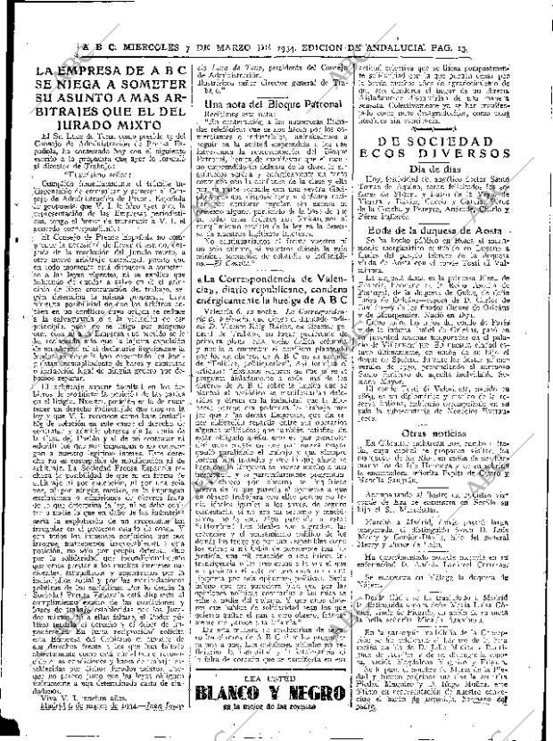 ABC SEVILLA 07-03-1934 página 13