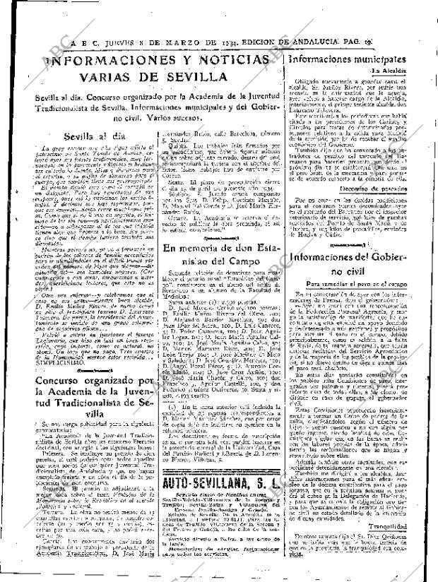 ABC SEVILLA 08-03-1934 página 19
