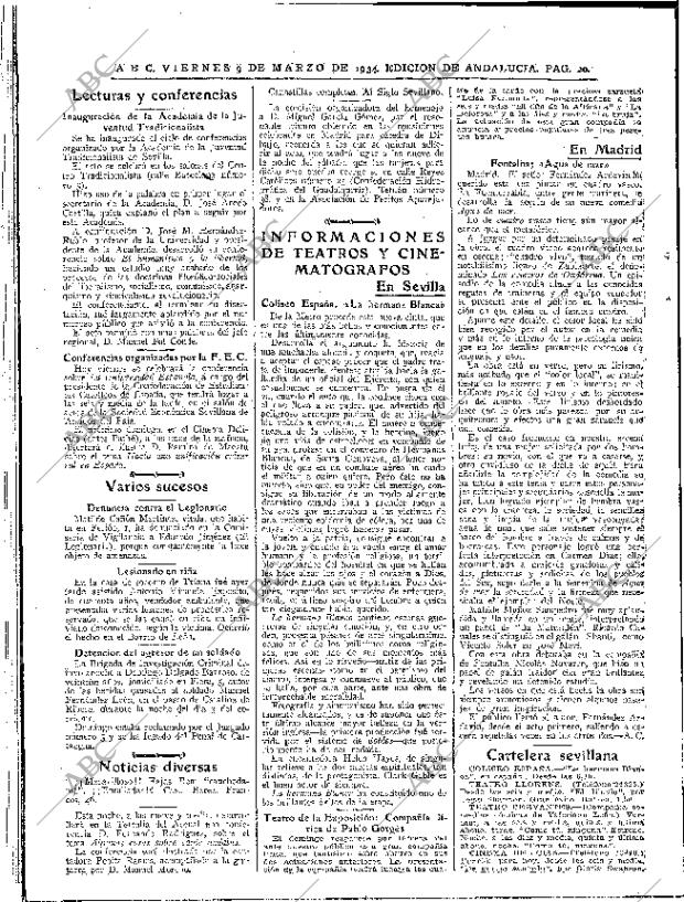 ABC SEVILLA 09-03-1934 página 20
