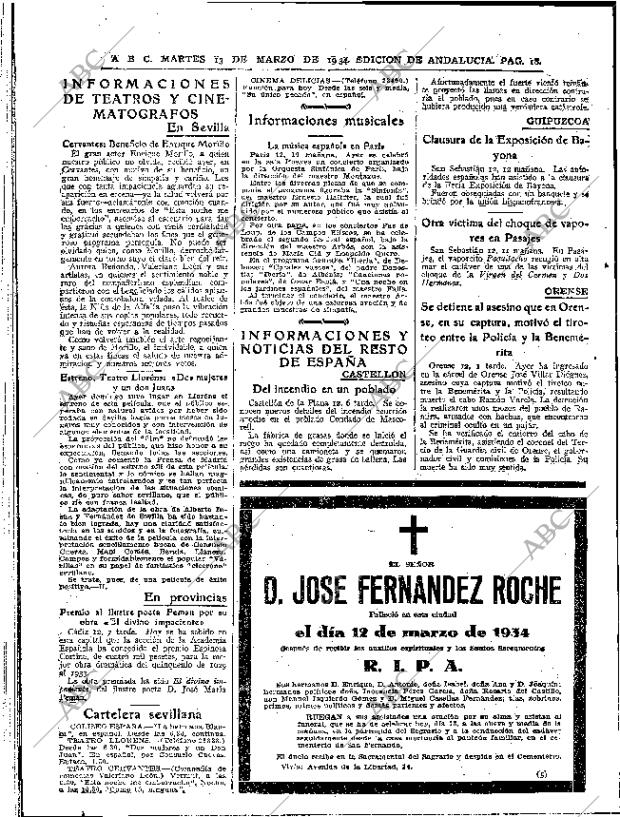 ABC SEVILLA 13-03-1934 página 18