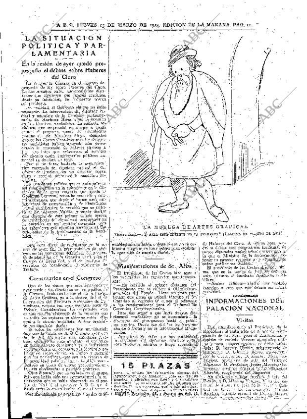 ABC MADRID 15-03-1934 página 11